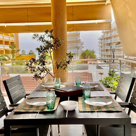 Gran Terraza 2 Hab Parquing Piscina 170 M Playa Apartment *