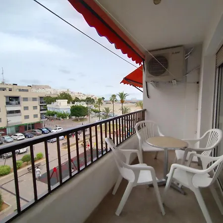 Apartment Con Aire Acondicionado De Tres En El Centro Y Junto A La Playa Peniscola