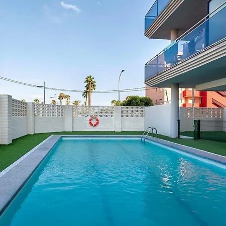 Apartment Atico Aqua Peniscola, 1ª Linea De Playa, Parking Y Piscina Peniscola