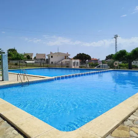 Apartment Adosado Con Piscina, Aire Acondicionado, Parking Y Pista De Tenis