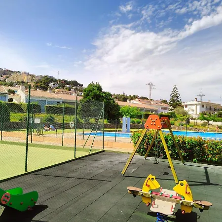 Apartment Adosado Con Piscina, Aire Acondicionado, Parking Y Pista De Tenis