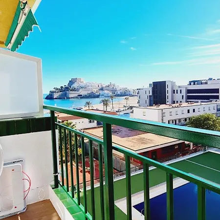 Nuevo Centrico En Primera Linea De Playa Con Vistas Al Mar, Piscina, Aire Acondicionado Y Wifi
