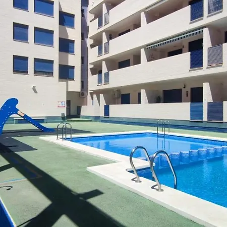 Apartment At Solymar Con Piscina Y Plaza De Garaje