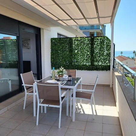 Atico Aqua Peniscola, 1ª Linea De Playa, Parking Y Piscina Apartment *