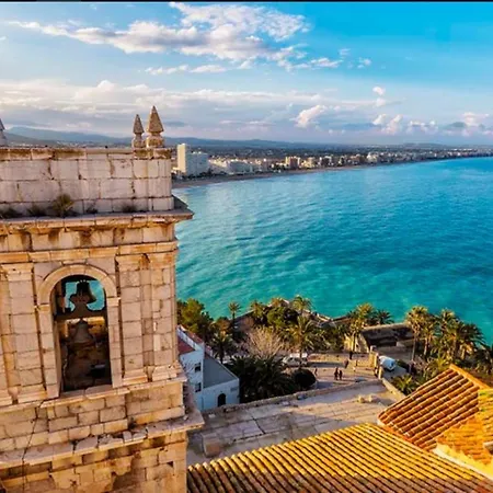 Casa Gran Mirador, 200 M2 ,vistas Al Mar Y Wifi, * Peniscola