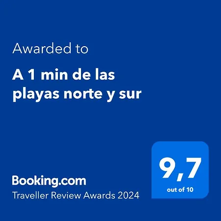 Apartment A 1 Min De Playas Norte Y Sur